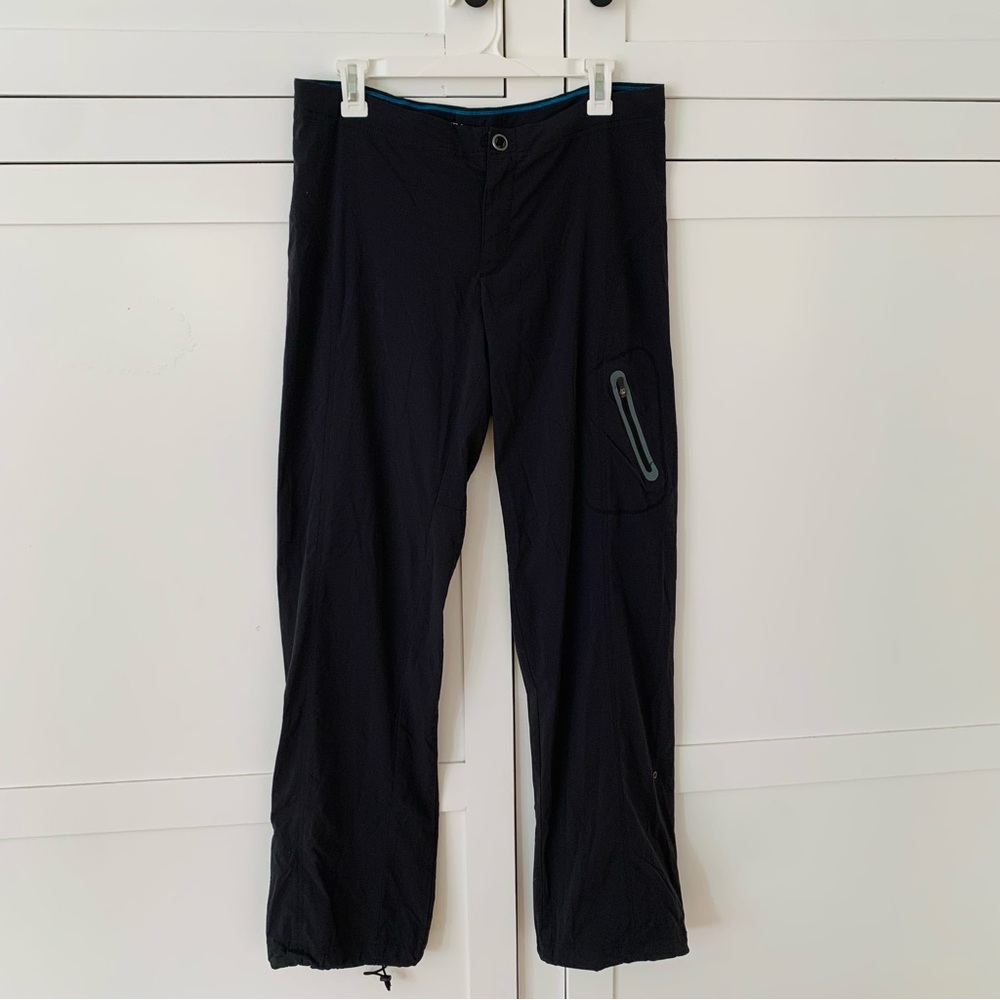 Columbia Black Omni-Shield Advanced Repellency Low Rise Straight Pants Medium